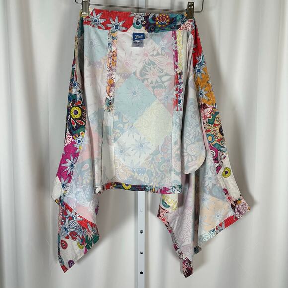 RipSkirt Hawaii Adjustable Wrap Skirt Sz XL Floral Patchwork Beach Resortwear - Picture 7 of 9
